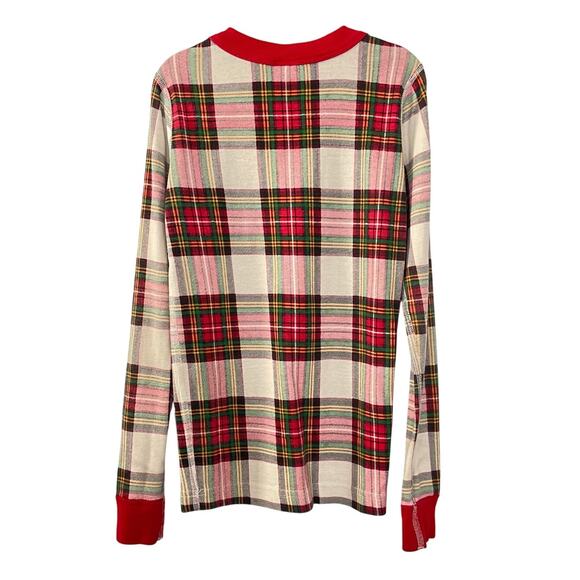 Hanna Andersson Holiday HannaJams Pajama Set Red Plaid Christmas Eve PJs Kids 8 - Picture 3 of 7